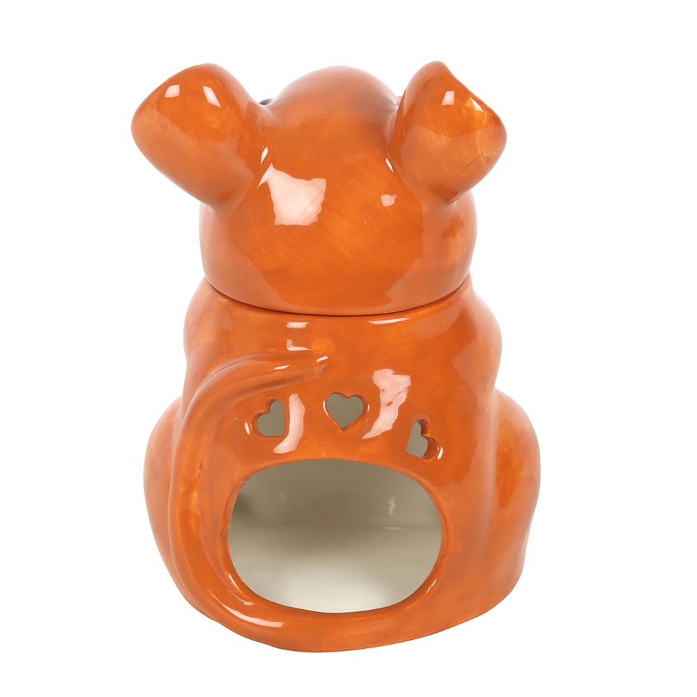 Mouse-shaped oil burner
