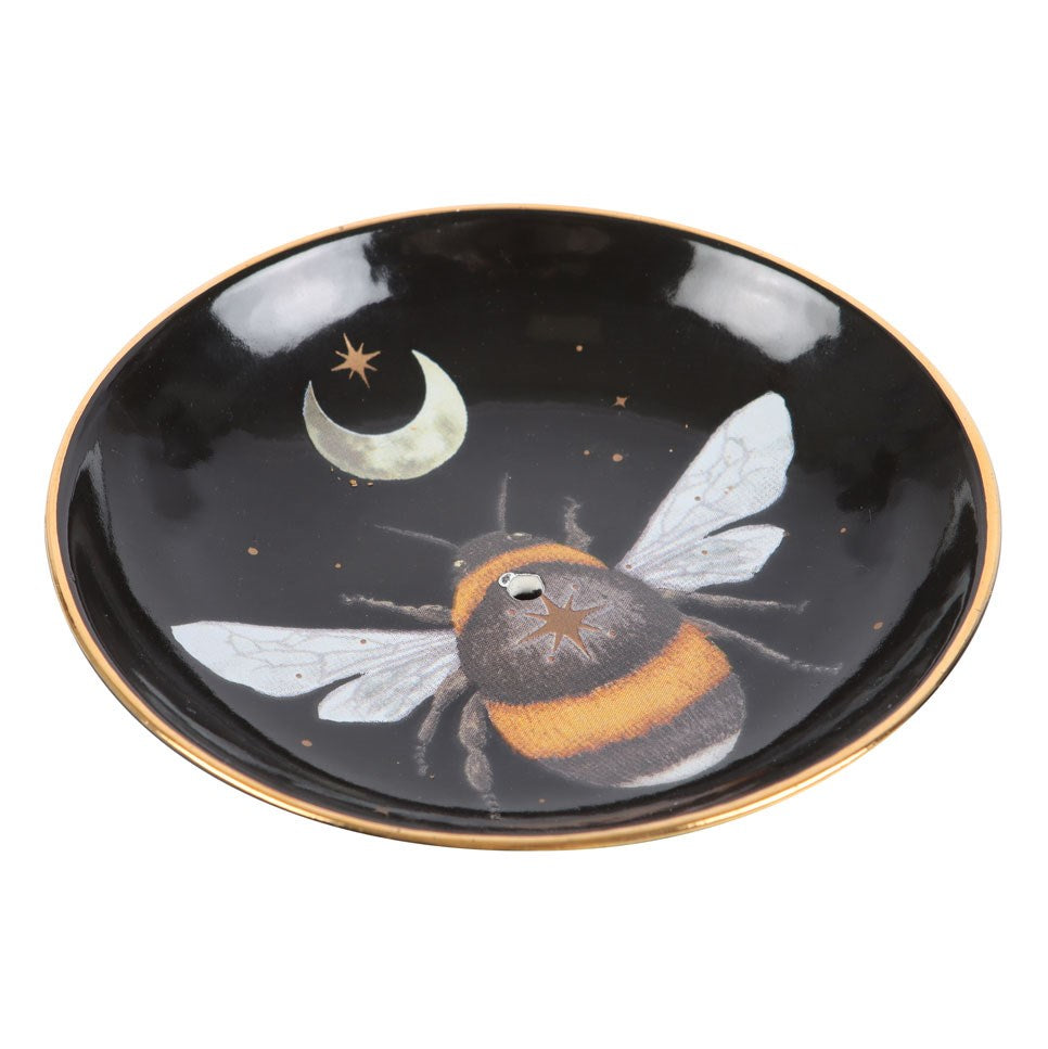 Forest bee incense holder