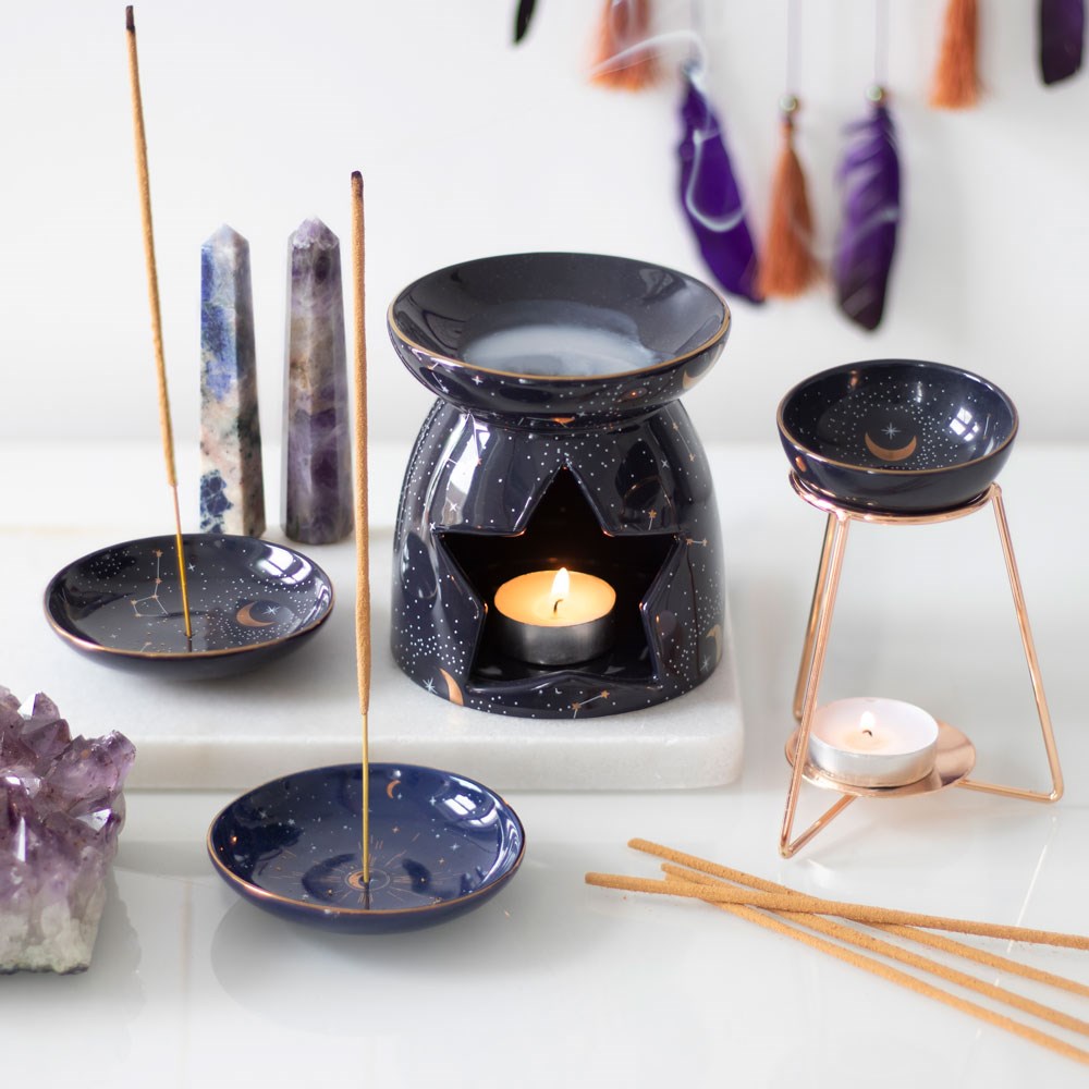 Starry sky incense holder
