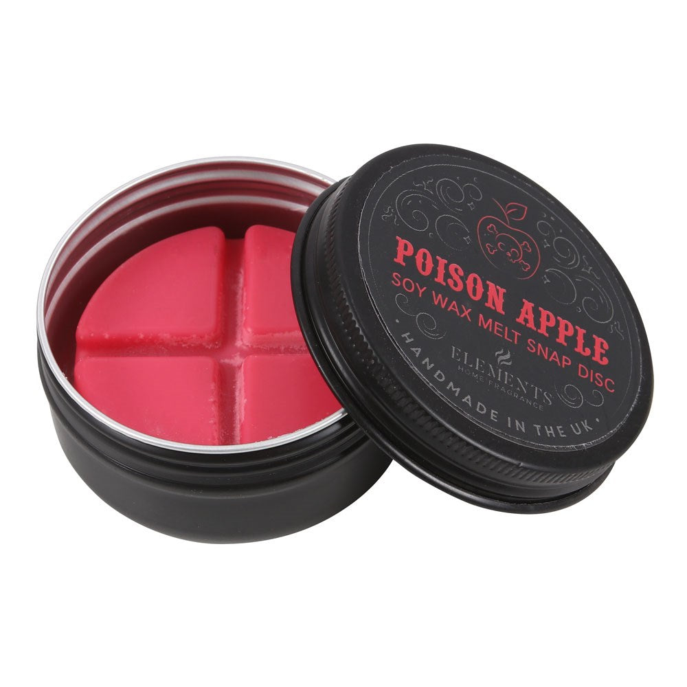 Poison apple soy wax snap disc