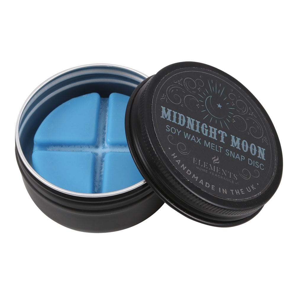 Midnight moon soy wax snap disc