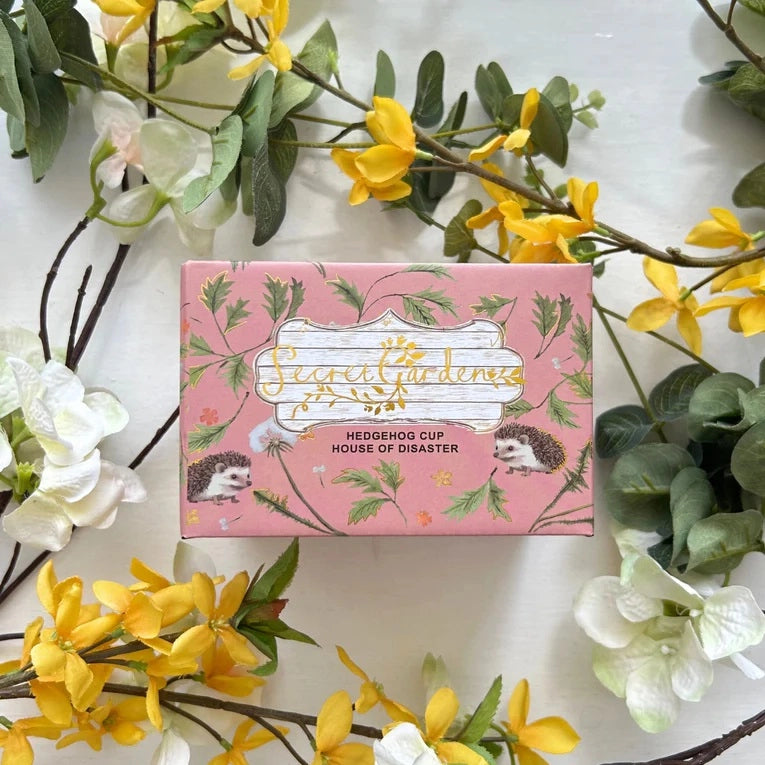 Secret garden 3D hedgehog mug