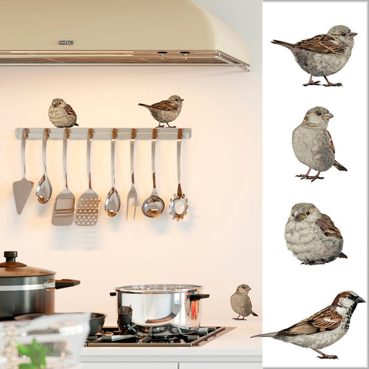 Muursticker huismussen