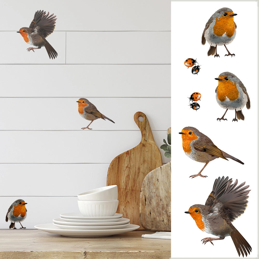 Robin wall stickers