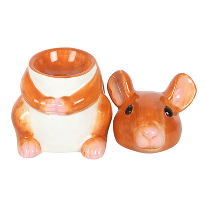 Mouse-shaped oil burner