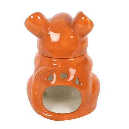 Mouse-shaped oil burner