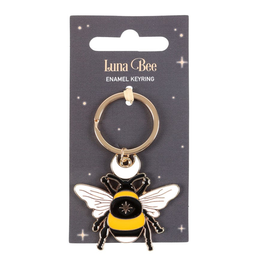 Luna bee keychain