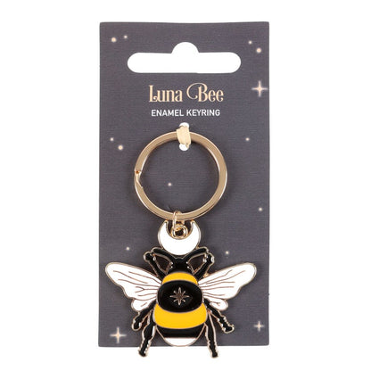 Luna bee keychain