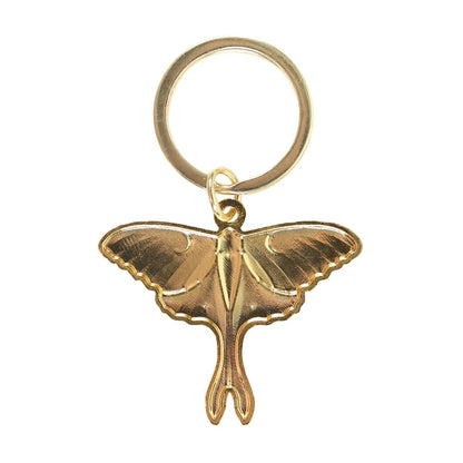 Luna moth keychain