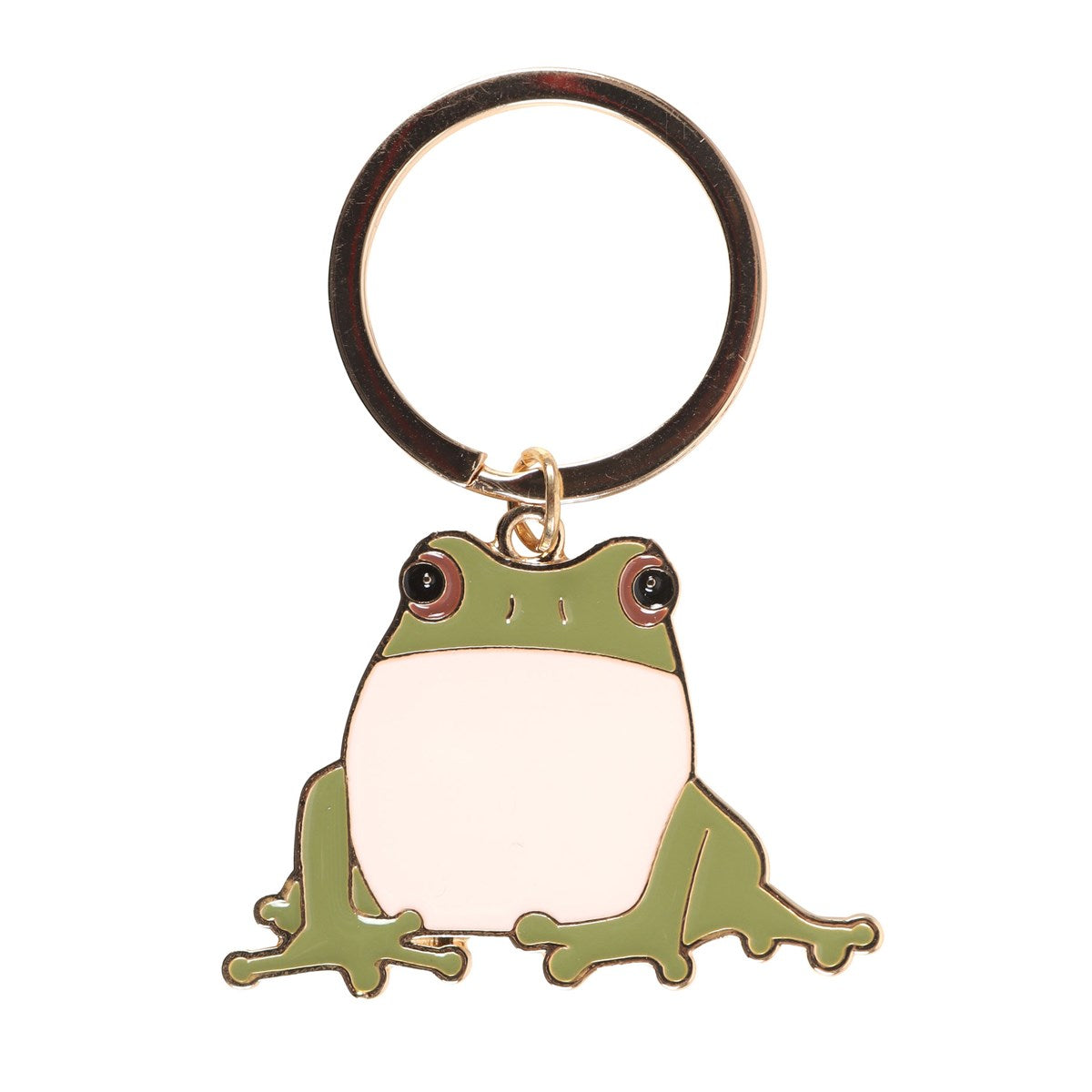 Lucky frog keychain
