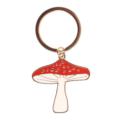 Lucky mushroom keychain