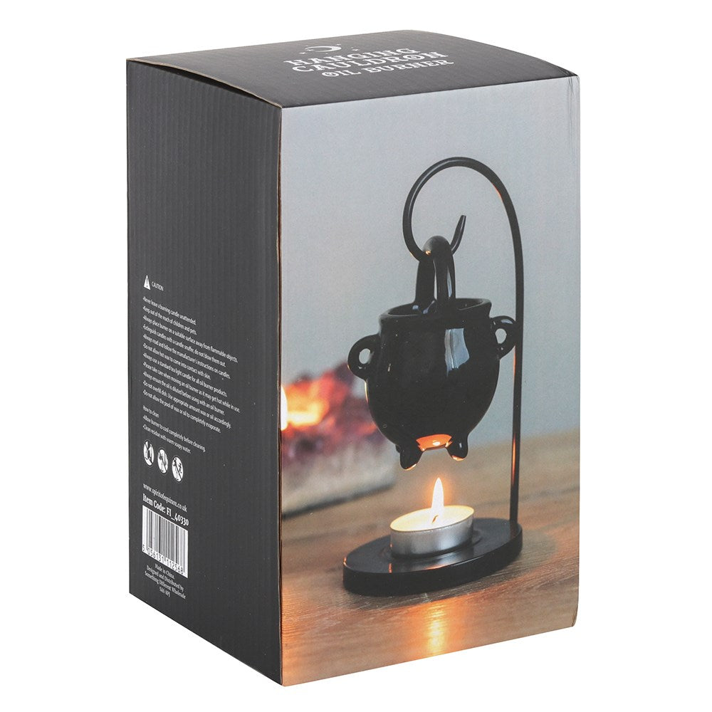 Hanging boiler oil burner