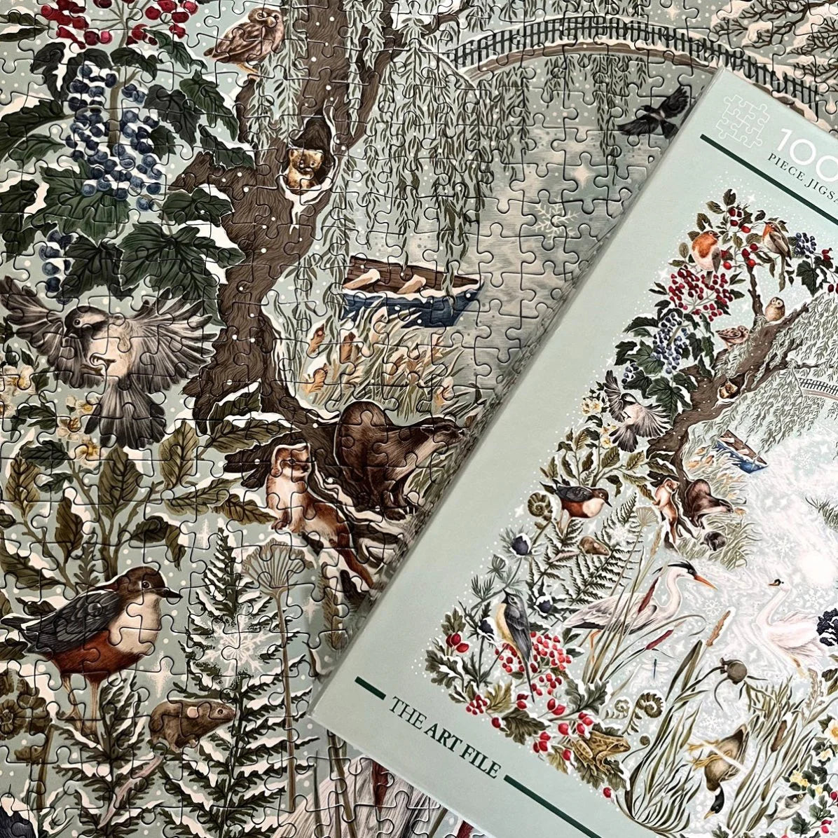 Frosted river 1000 stukjes puzzel