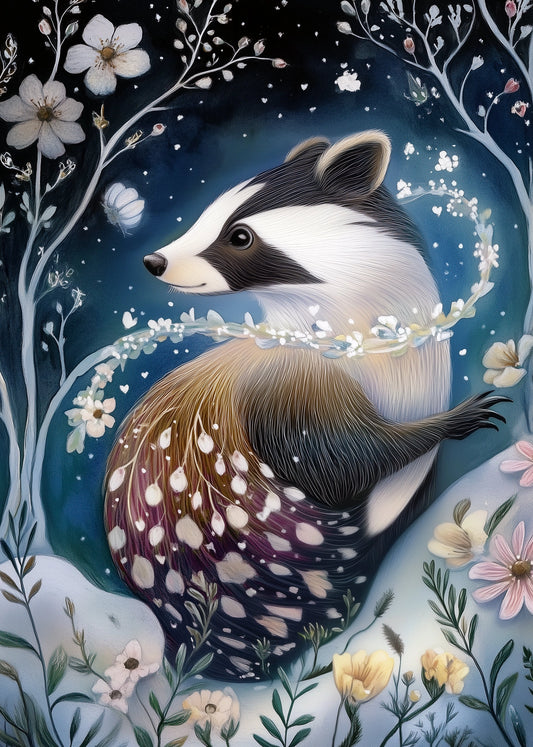 Imbolc magic das A6 kaart