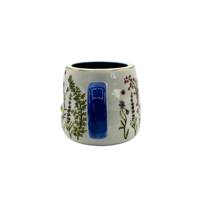 Secret garden 3D blue tit mug
