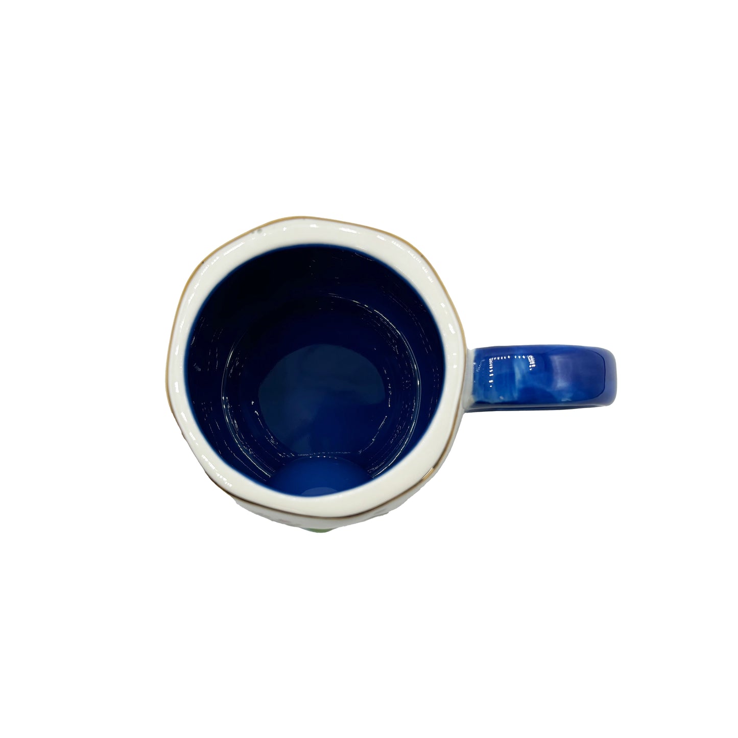 Secret garden 3D blue tit mug