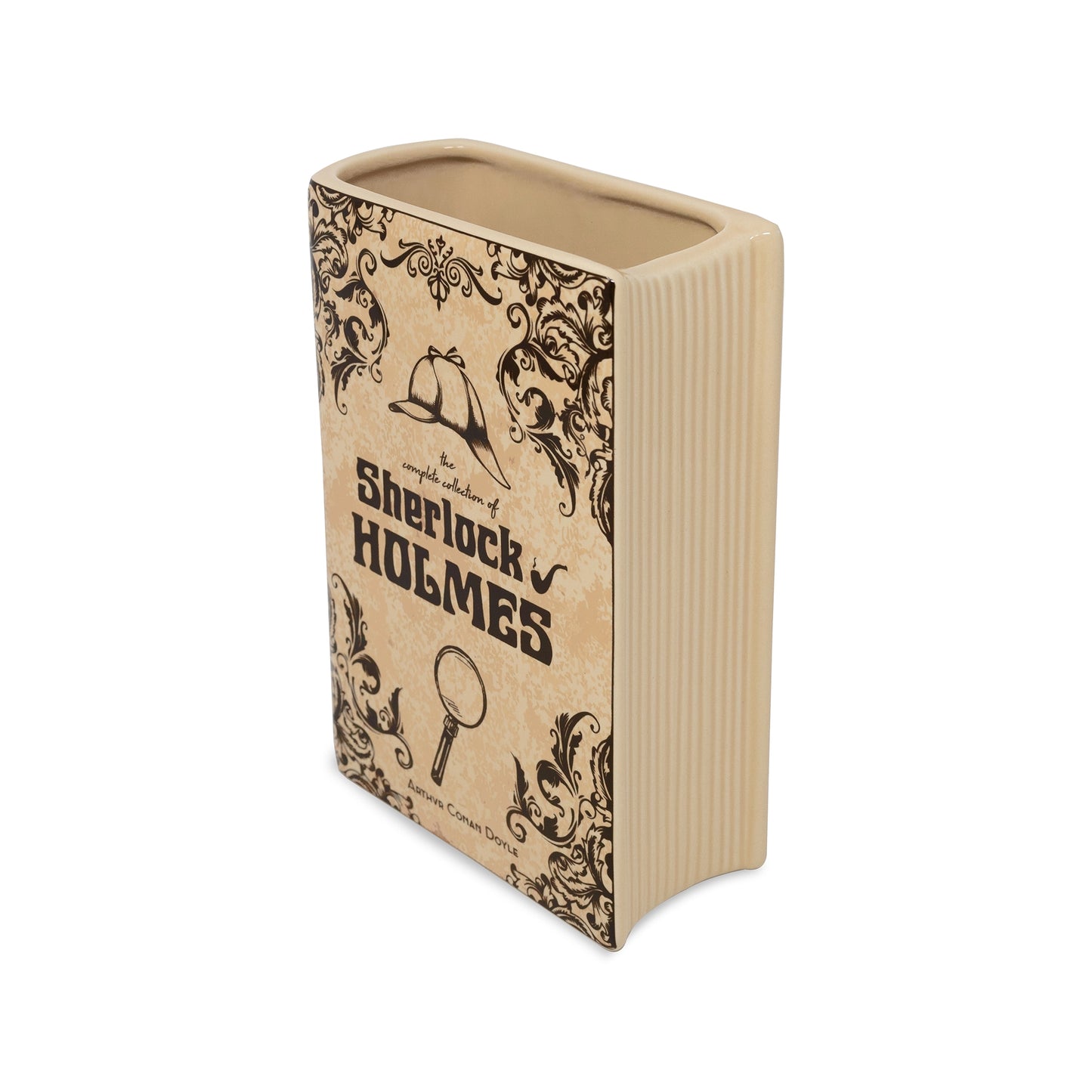 Large Sherlock Holmes book vase