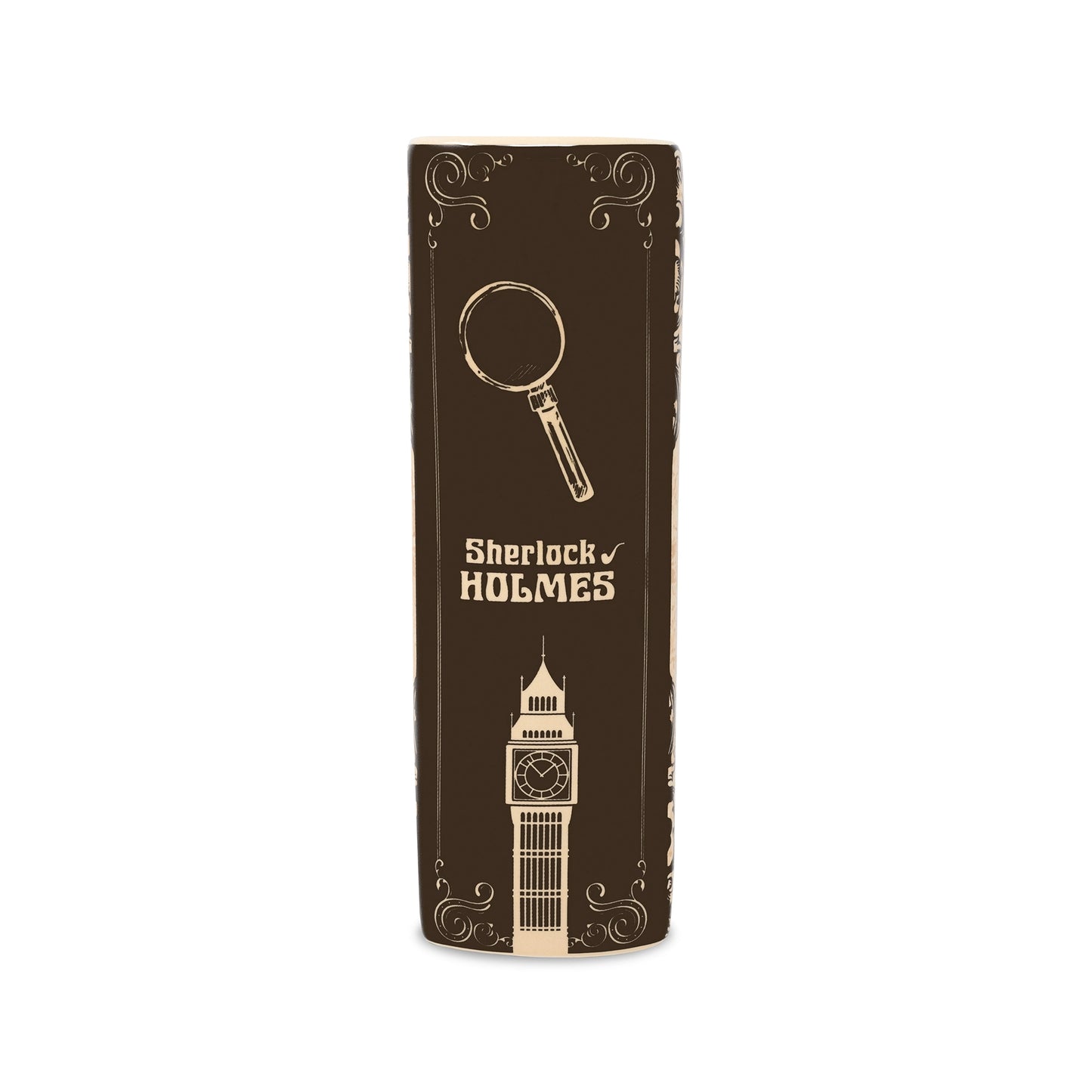 Large Sherlock Holmes book vase