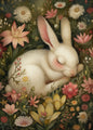 Sweet dreams rabbit A6 card